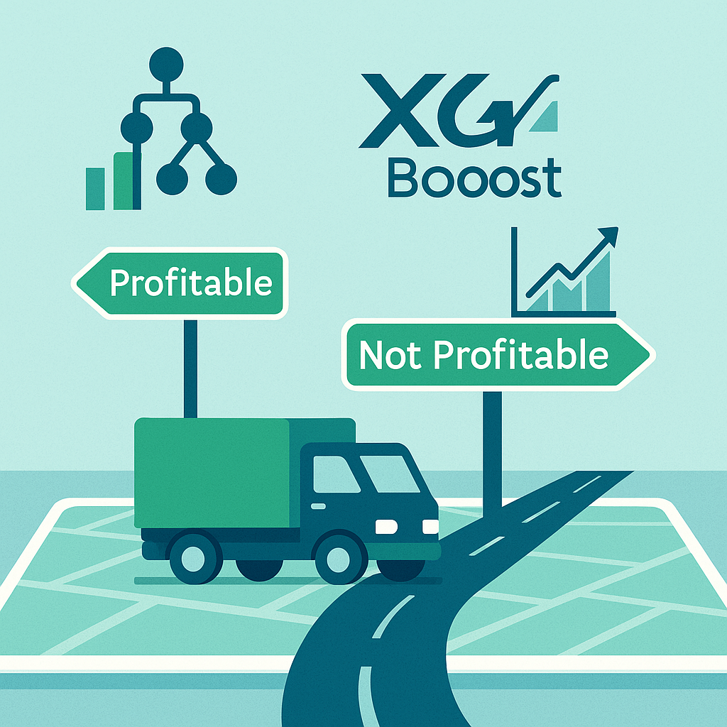 Decision tree and profit analysis illustration